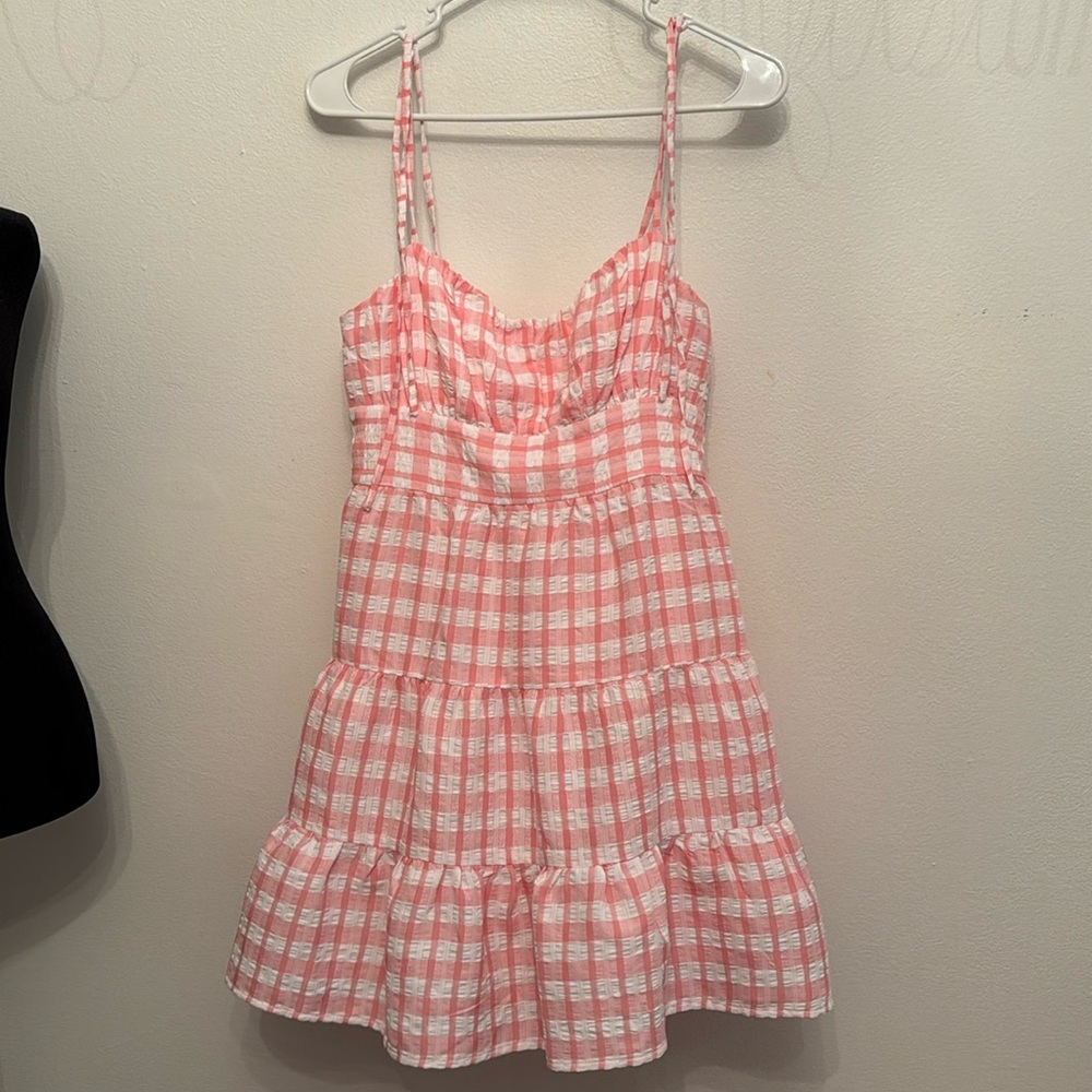 NWT Xtraordinary Adorable Pink/white Dress